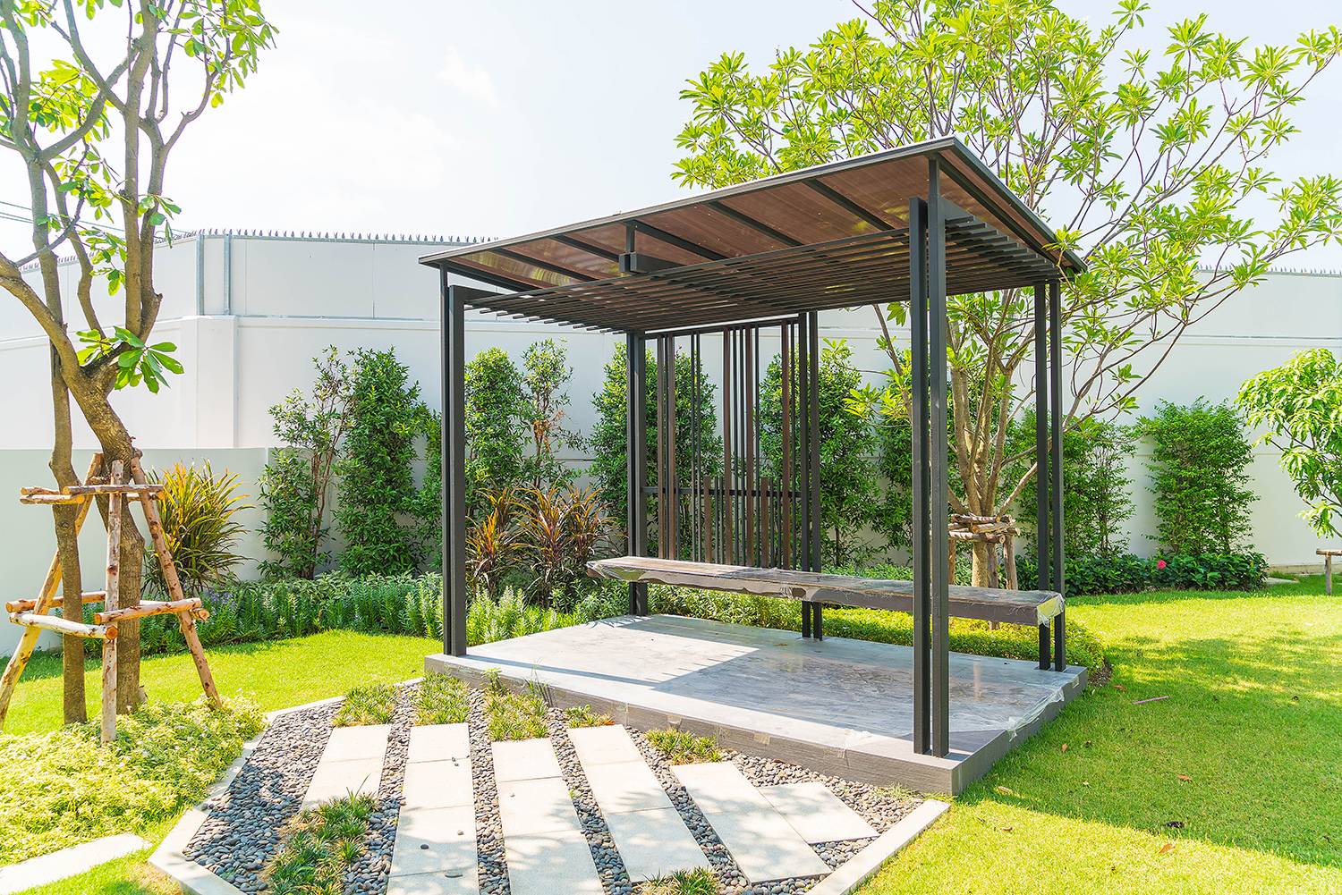 Professional outdoor garden