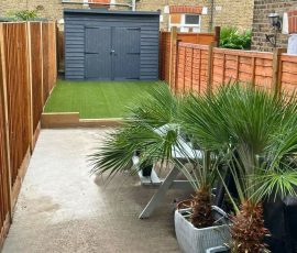 Full Garden Makeover
With Custom Built Shed