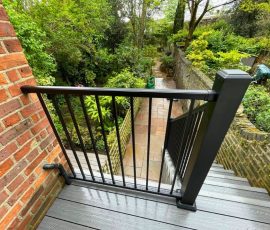 Full Garden Makeover
With Metal Balustrade