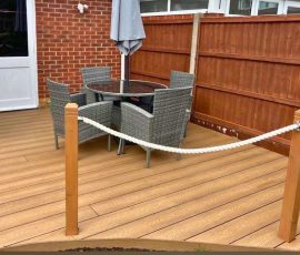 Curved Composite Decking