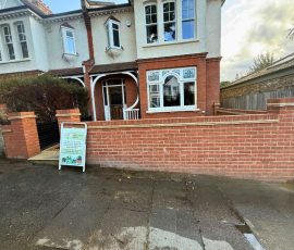 Front Garden Brick Wall