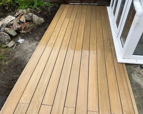 Hardwood Wooden Deck