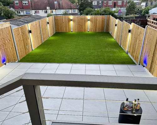 Garden or space Landscape